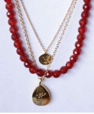 Andrea Carnalian Necklace
